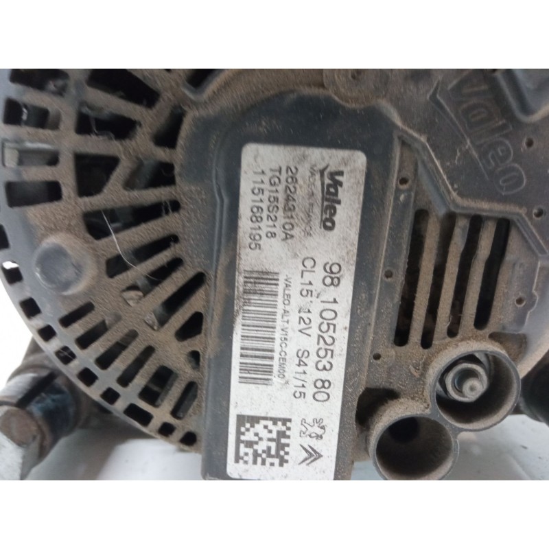 Recambio de alternador para citroën c4 ii (nc_) 1.6 bluehdi 100 referencia OEM IAM 9810525380 TG15S218 TG15S218