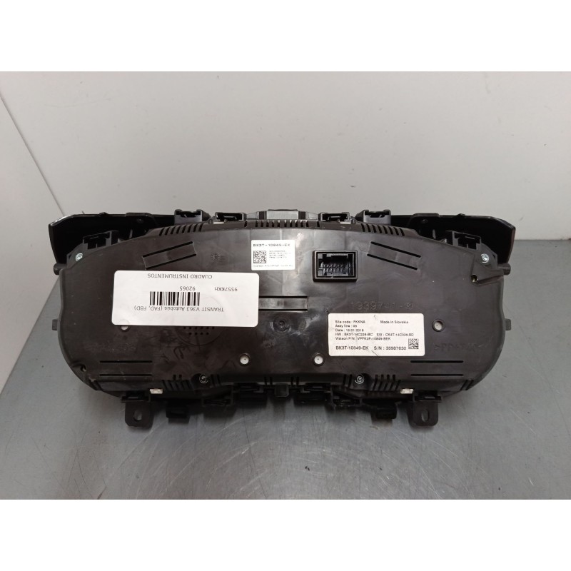 Recambio de cuadro instrumentos para ford transit v363 autobús (fad, fbd) 2.2 tdci rwd referencia OEM IAM BK3T10849EK  