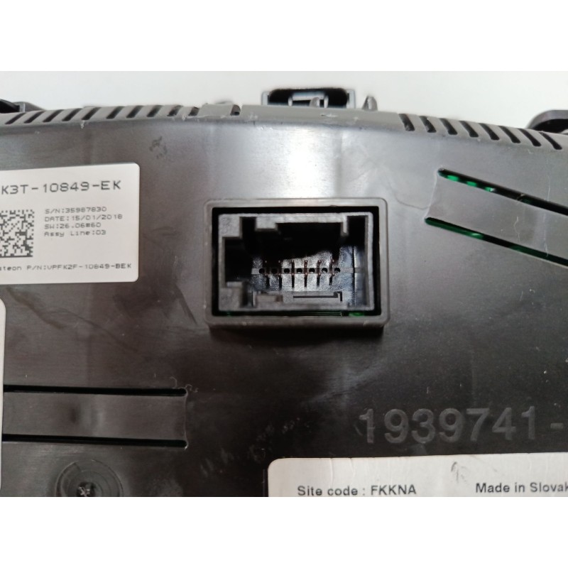 Recambio de cuadro instrumentos para ford transit v363 autobús (fad, fbd) 2.2 tdci rwd referencia OEM IAM BK3T10849EK  