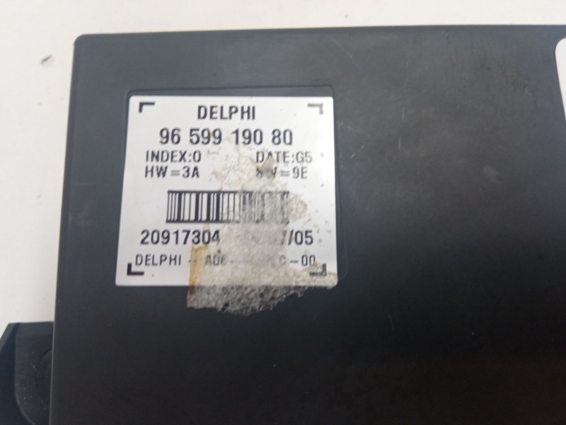 Recambio de modulo confort para peugeot 1007 (km_) 1.4 hdi referencia OEM IAM 965991908  