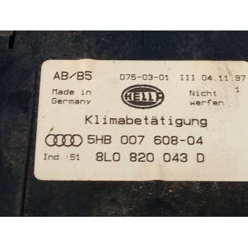 MANDO CLIMATIZADOR 8L0820043D 5HB00760804 