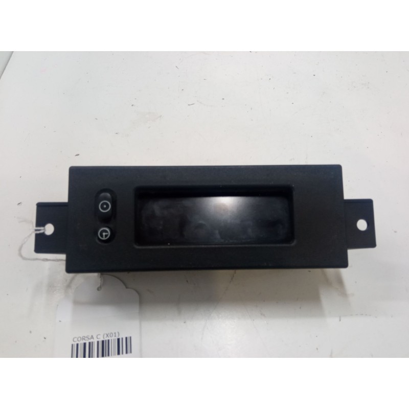 Recambio de pantalla interior reloj para opel corsa c (x01) 1.2 twinport (f08, f68) referencia OEM IAM 13208191  317099190
