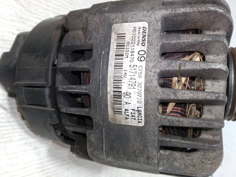 Recambio de alternador para fiat 500 (312_) 1.2 (312axa1a) referencia OEM IAM MS1022118470 51714791 