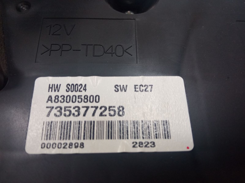 Recambio de mando climatizador para fiat idea (350_) 1.4 16v referencia OEM IAM 735377258  A83005800