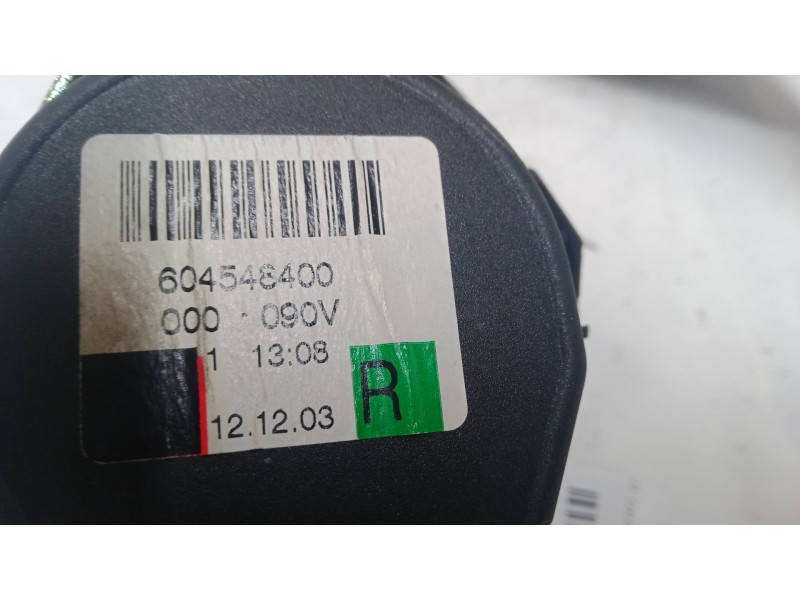 Recambio de cinturon seguridad trasero derecho para volkswagen golf v (1k1) 2.0 tdi 16v referencia OEM IAM 604548400  