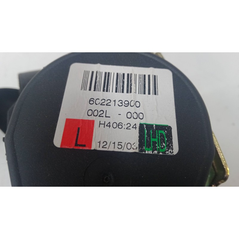 Recambio de cinturon seguridad delantero izquierdo para volkswagen golf v (1k1) 2.0 tdi 16v referencia OEM IAM 602213900  