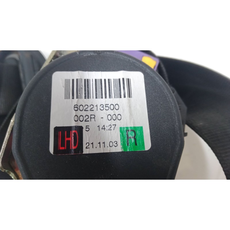 Recambio de cinturon seguridad delantero derecho para volkswagen golf v (1k1) 2.0 tdi 16v referencia OEM IAM 602213500  
