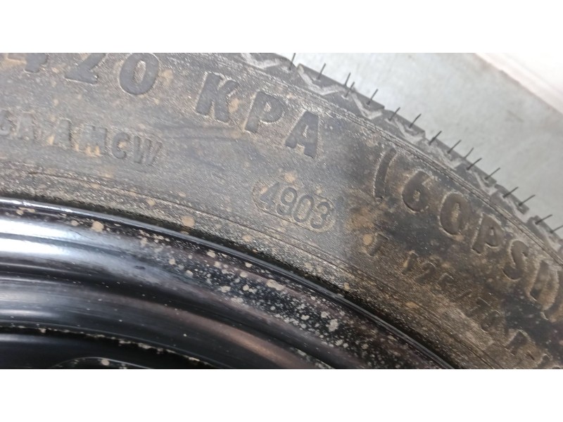 Recambio de rueda de repuesto para volkswagen golf v (1k1) 2.0 tdi 16v referencia OEM IAM 1K0601027B  31/2Jx18H2 ET25.5