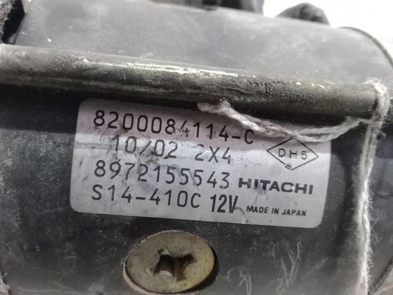 Recambio de motor arranque para renault espace iv (jk0/1_) 3.0 dci (jk0j, jk0v) referencia OEM IAM 8972155543.S14-410C12V  