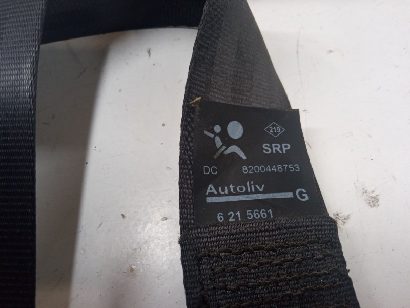Recambio de cinturon seguridad delantero izquierdo para renault kangoo express (fw0/1_) 1.5 dci 75 (fw07, fw10, fw04) referencia