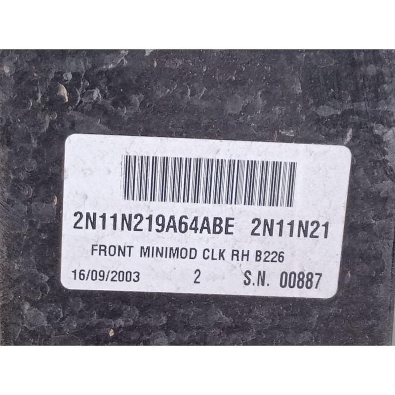 Recambio de cerradura puerta delantera derecha para ford fusion (ju_) 1.6 referencia OEM IAM 2N11N21   Recambio de cerradura puerta delantera derecha para ford fusion (ju_) 1.6 referencia OEM IAM 2N11N21