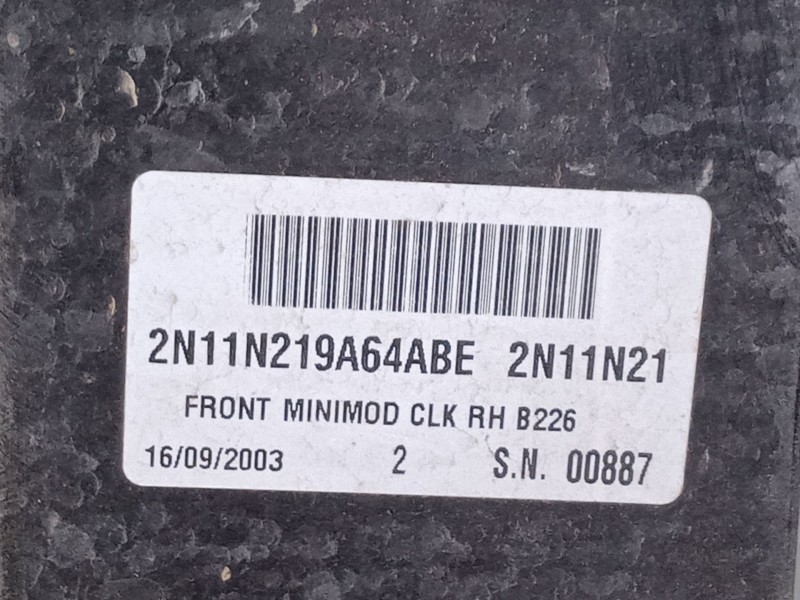 Recambio de cerradura puerta delantera derecha para ford fusion (ju_) 1.6 referencia OEM IAM 2N11N21   Recambio de cerradura puerta delantera derecha para ford fusion (ju_) 1.6 referencia OEM IAM 2N11N21