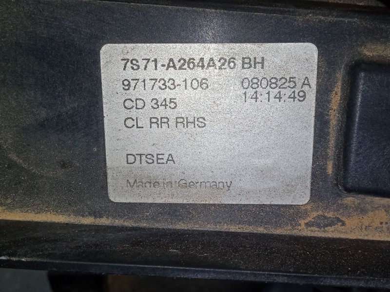 Recambio de cerradura puerta trasera derecha para ford mondeo iv (ba7) 2.0 tdci referencia OEM IAM   