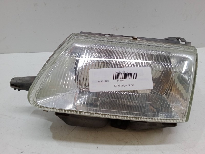 Recambio de faro izquierdo para citroën saxo (s0, s1) 1.5 d referencia OEM IAM   
