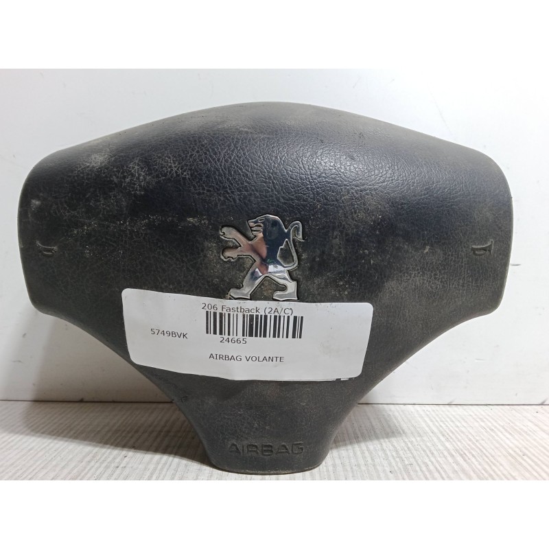 Recambio de airbag volante para peugeot 206 hatchback (2a/c) 1.4 i referencia OEM IAM 96441166ZR  