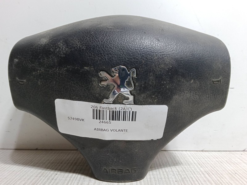Recambio de airbag volante para peugeot 206 hatchback (2a/c) 1.4 i referencia OEM IAM 96441166ZR  