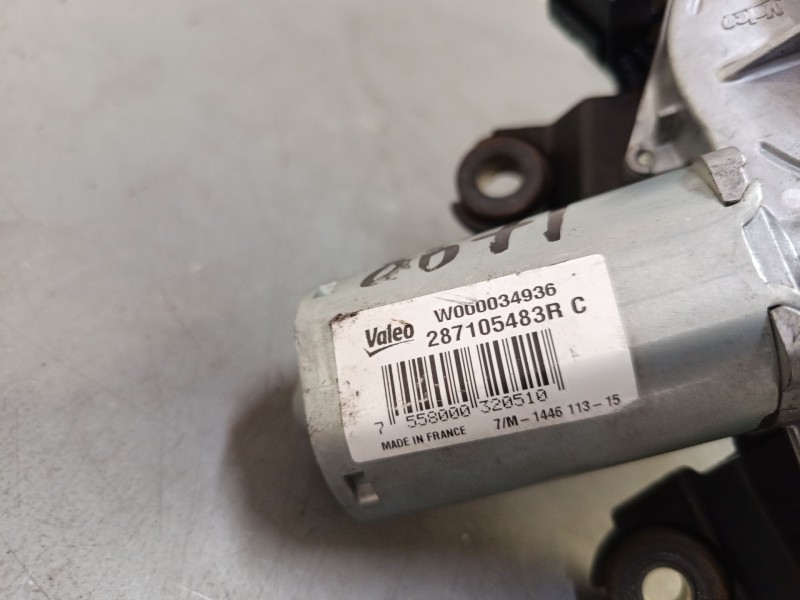 Recambio de motor limpia trasero para renault captur i (j5_, h5_) 1.5 dci 90 referencia OEM IAM 287105483R  