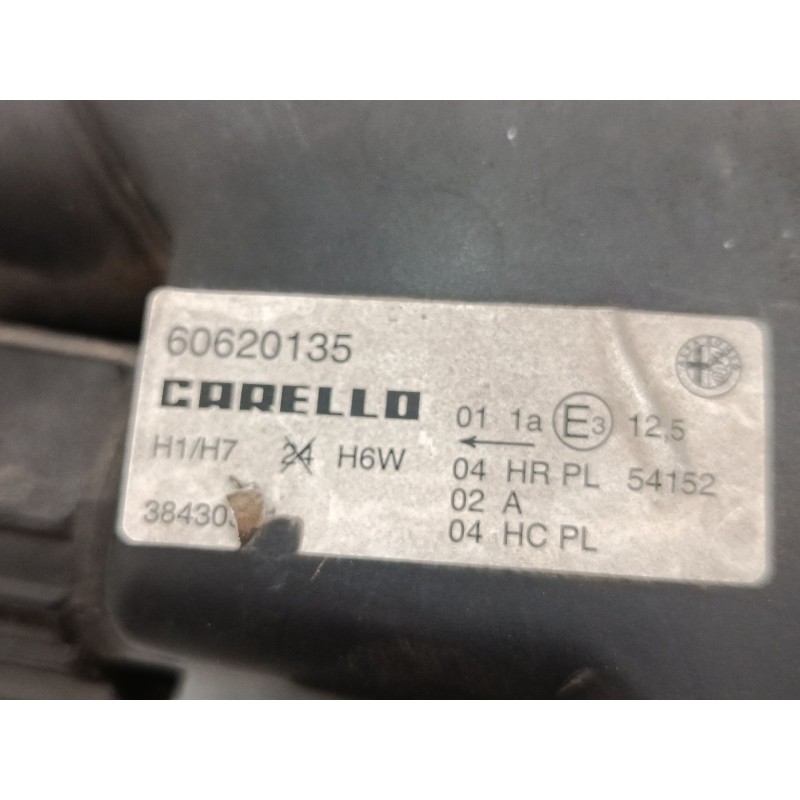 Recambio de faro izquierdo para alfa romeo 156 sportwagon (932_) 1.9 jtd (932b2b, 932b2c) referencia OEM IAM 60620135  