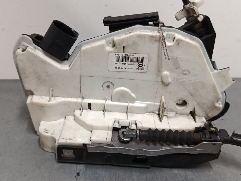 Recambio de cerradura puerta trasera derecha para skoda superb ii (3t4) 2.0 tdi 16v referencia OEM IAM 1s4839016b  