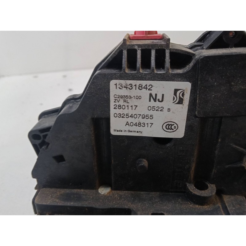 Recambio de cerradura puerta trasera izquierda para opel corsa e (x15) 1.4 (08, 68) referencia OEM IAM 0325407955   Recambio de cerradura puerta trasera izquierda para opel corsa e (x15) 1.4 (08, 68) referencia OEM IAM 0325407955