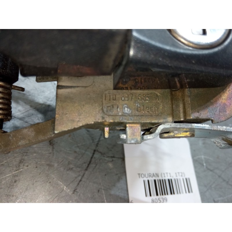 Recambio de maneta exterior puerta delantera izquierda para volkswagen touran (1t1, 1t2) 1.6 fsi referencia OEM IAM   