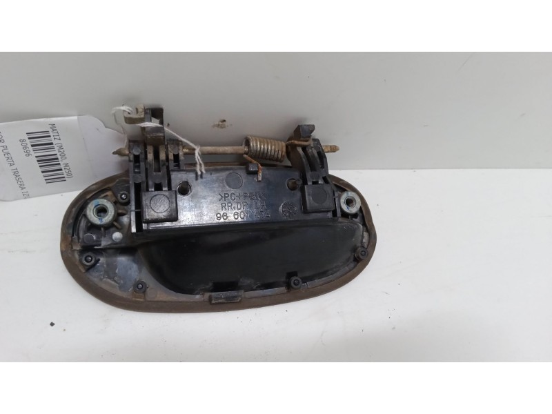 Recambio de maneta exterior puerta trasera izquierda para chevrolet matiz (m200, m250) 1.0 referencia OEM IAM   