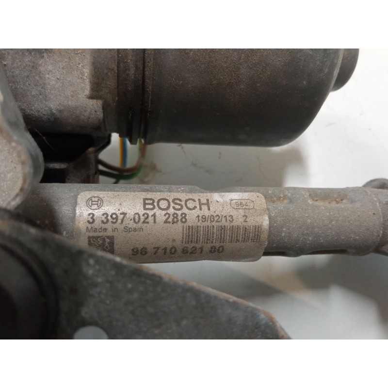 Recambio de motor limpiaparabrisas delantero izquierdo para peugeot 3008 i monospace (0u_) 1.6 hdi 115 / bluehdi 115 referencia 