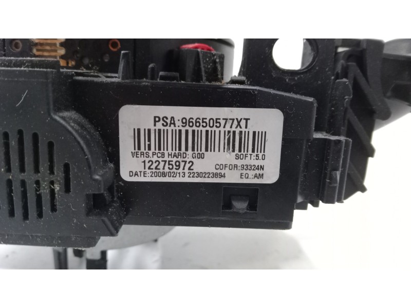Recambio de mando luces para peugeot expert tepee (vf3x_) 2.0 hdi 120 referencia OEM IAM 96650577XT   Recambio de mando luces para peugeot expert tepee (vf3x_) 2.0 hdi 120 referencia OEM IAM 96650577XT