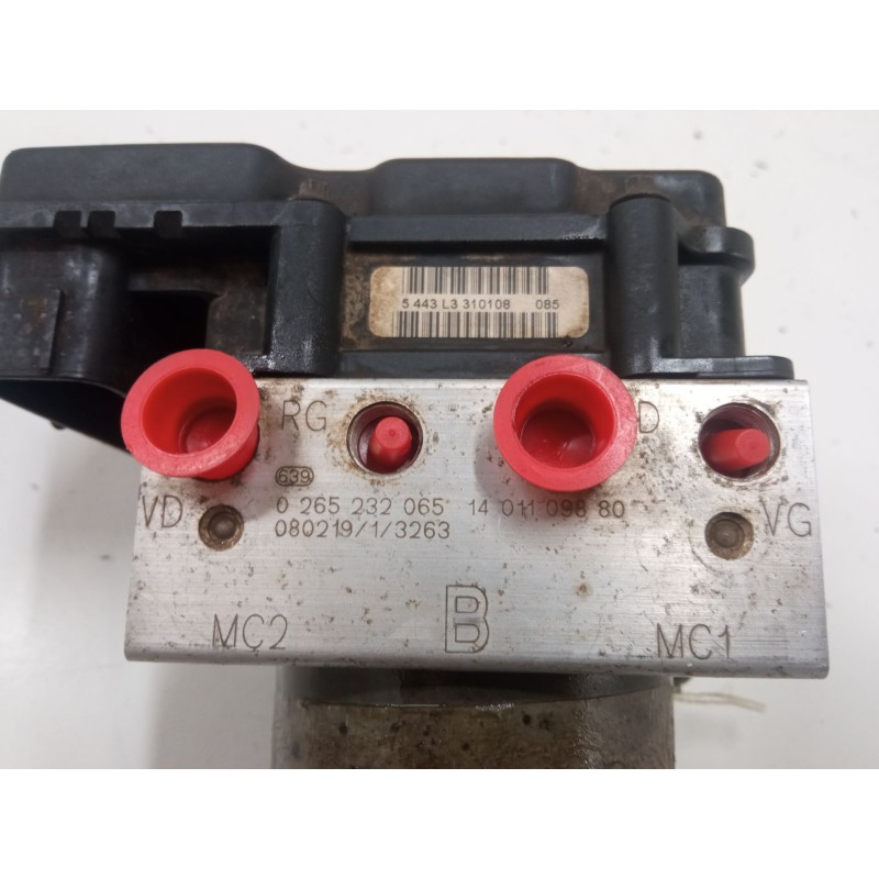 Recambio de abs para peugeot expert tepee (vf3x_) 2.0 hdi 120 referencia OEM IAM 0265232065 0265801044 1401109880 Recambio de abs para peugeot expert tepee (vf3x_) 2.0 hdi 120 referencia OEM IAM 0265232065 0265801044 1401109880