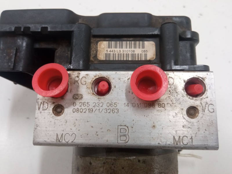 Recambio de abs para peugeot expert tepee (vf3x_) 2.0 hdi 120 referencia OEM IAM 0265232065 0265801044 1401109880 Recambio de abs para peugeot expert tepee (vf3x_) 2.0 hdi 120 referencia OEM IAM 0265232065 0265801044 1401109880
