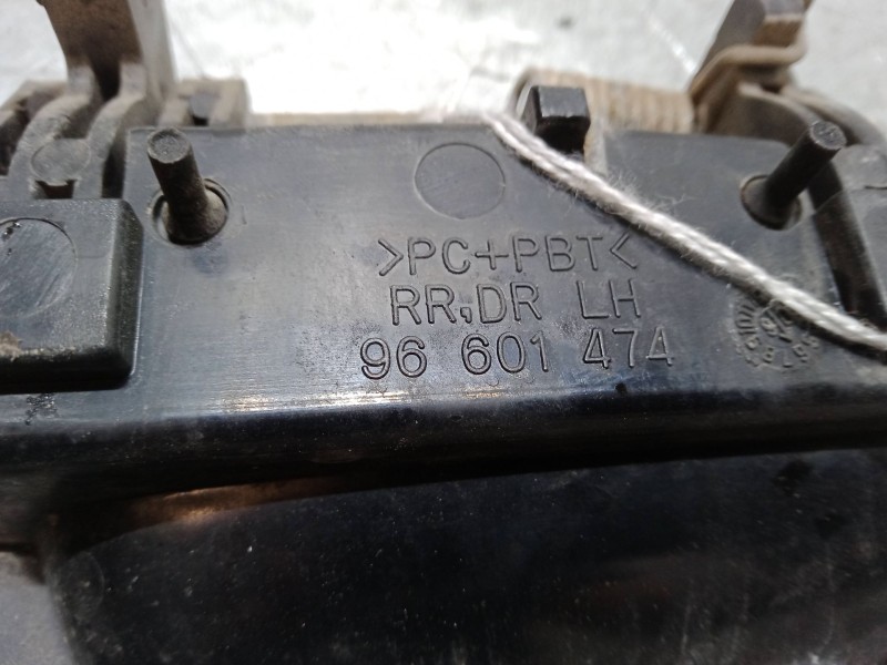 Recambio de maneta exterior puerta trasera izquierda para chevrolet matiz (m200, m250) 0.8 referencia OEM IAM   