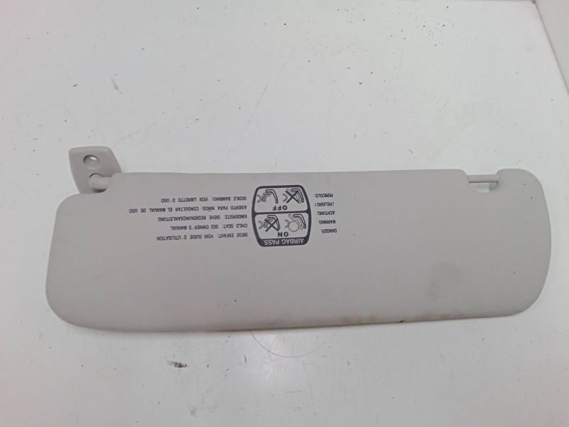 Recambio de parasol derecho para peugeot 206 cc (2d) 1.6 referencia OEM IAM   