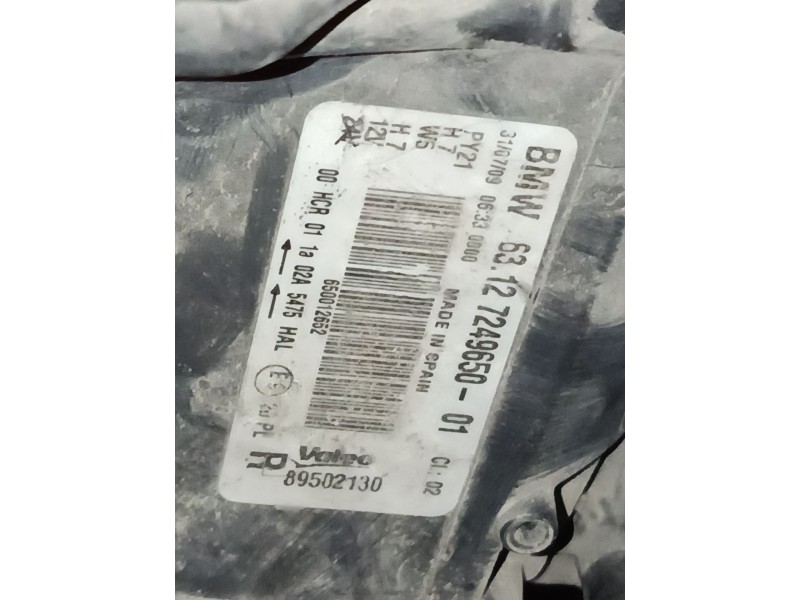 Recambio de faro derecho para bmw 1 (e81) 116 d referencia OEM IAM   