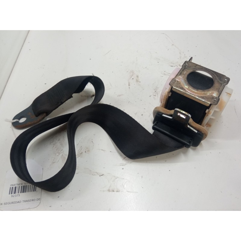 Recambio de cinturon seguridad trasero derecho para peugeot partner tepee 1.6 hdi / bluehdi 75 referencia OEM IAM 96700778XX   Recambio de cinturon seguridad trasero derecho para peugeot partner tepee 1.6 hdi / bluehdi 75 referencia OEM IAM 96700778XX