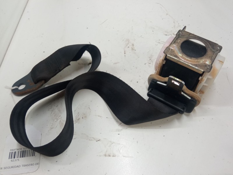 Recambio de cinturon seguridad trasero derecho para peugeot partner tepee 1.6 hdi / bluehdi 75 referencia OEM IAM 96700778XX   Recambio de cinturon seguridad trasero derecho para peugeot partner tepee 1.6 hdi / bluehdi 75 referencia OEM IAM 96700778XX