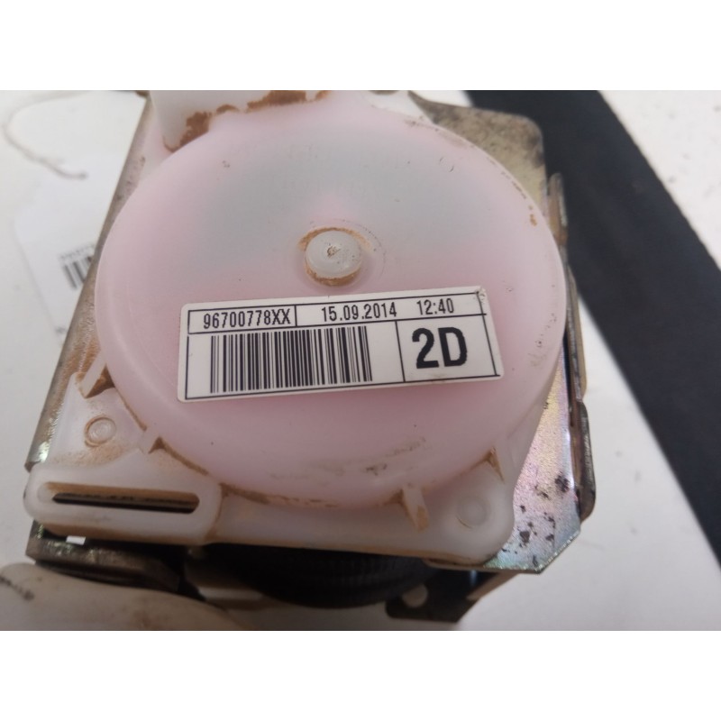 Recambio de cinturon seguridad trasero derecho para peugeot partner tepee 1.6 hdi / bluehdi 75 referencia OEM IAM 96700778XX   Recambio de cinturon seguridad trasero derecho para peugeot partner tepee 1.6 hdi / bluehdi 75 referencia OEM IAM 96700778XX
