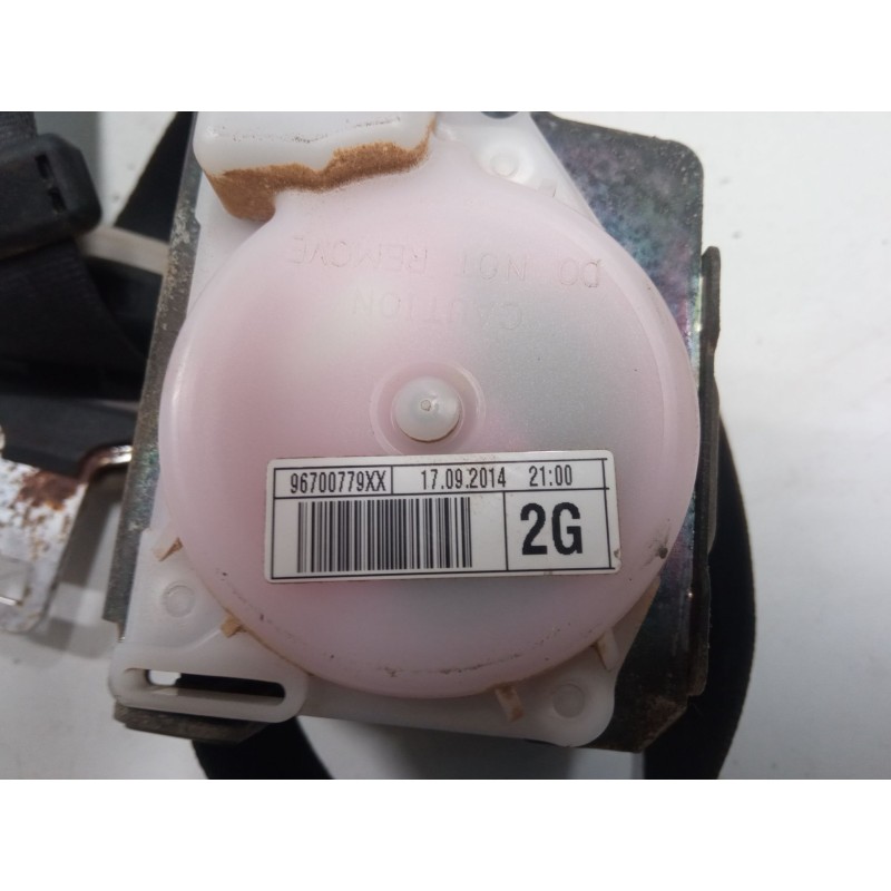 Recambio de cinturon seguridad trasero izquierdo para peugeot partner tepee 1.6 hdi / bluehdi 75 referencia OEM IAM 96700779XX   Recambio de cinturon seguridad trasero izquierdo para peugeot partner tepee 1.6 hdi / bluehdi 75 referencia OEM IAM 96700779XX