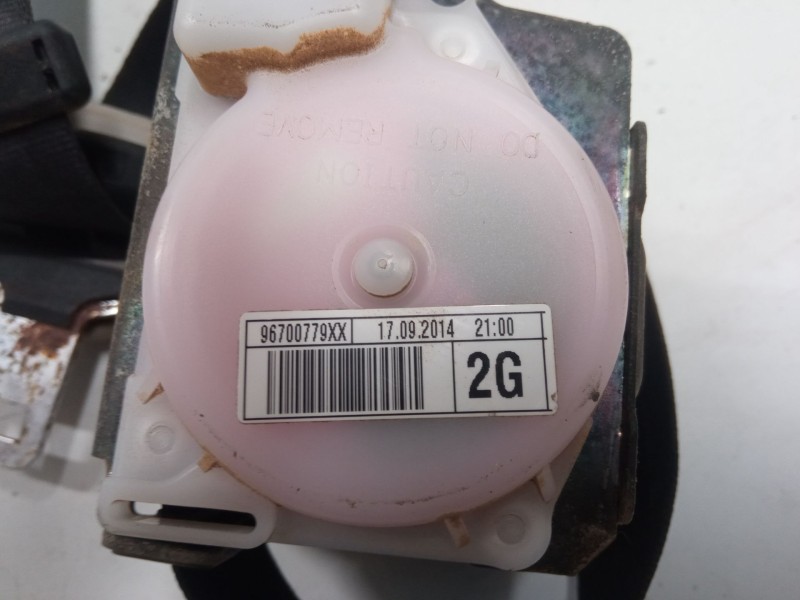 Recambio de cinturon seguridad trasero izquierdo para peugeot partner tepee 1.6 hdi / bluehdi 75 referencia OEM IAM 96700779XX   Recambio de cinturon seguridad trasero izquierdo para peugeot partner tepee 1.6 hdi / bluehdi 75 referencia OEM IAM 96700779XX