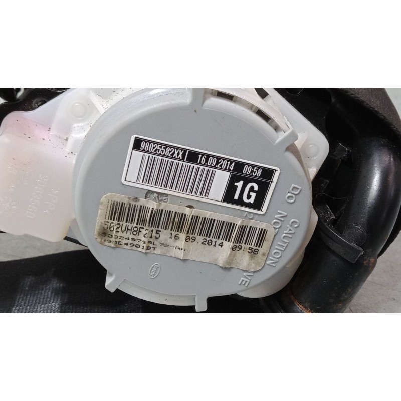 Recambio de cinturon seguridad delantero izquierdo para peugeot partner tepee 1.6 hdi / bluehdi 75 referencia OEM IAM 98025582XX Recambio de cinturon seguridad delantero izquierdo para peugeot partner tepee 1.6 hdi / bluehdi 75 referencia OEM IAM 98025582XX