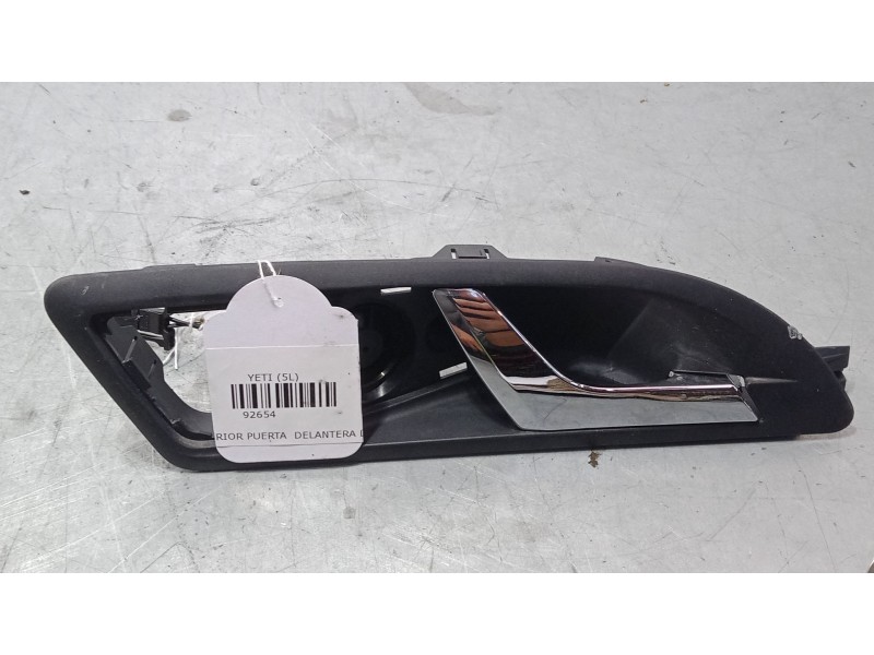 Recambio de maneta interior puerta delantera derecha para skoda yeti (5l) 2.0 tdi referencia OEM IAM   