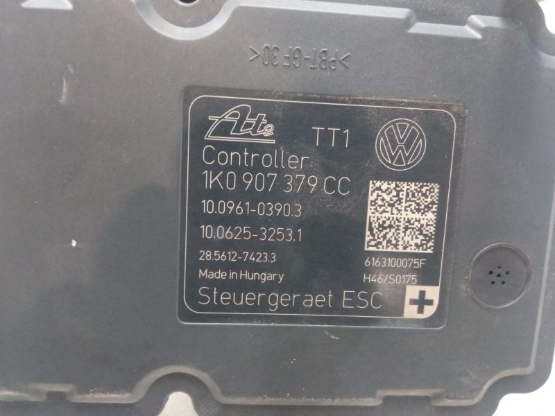 Recambio de abs para skoda yeti (5l) 2.0 tdi referencia OEM IAM 1K0907379CC  1K0614517EJ Recambio de abs para skoda yeti (5l) 2.0 tdi referencia OEM IAM 1K0907379CC  1K0614517EJ