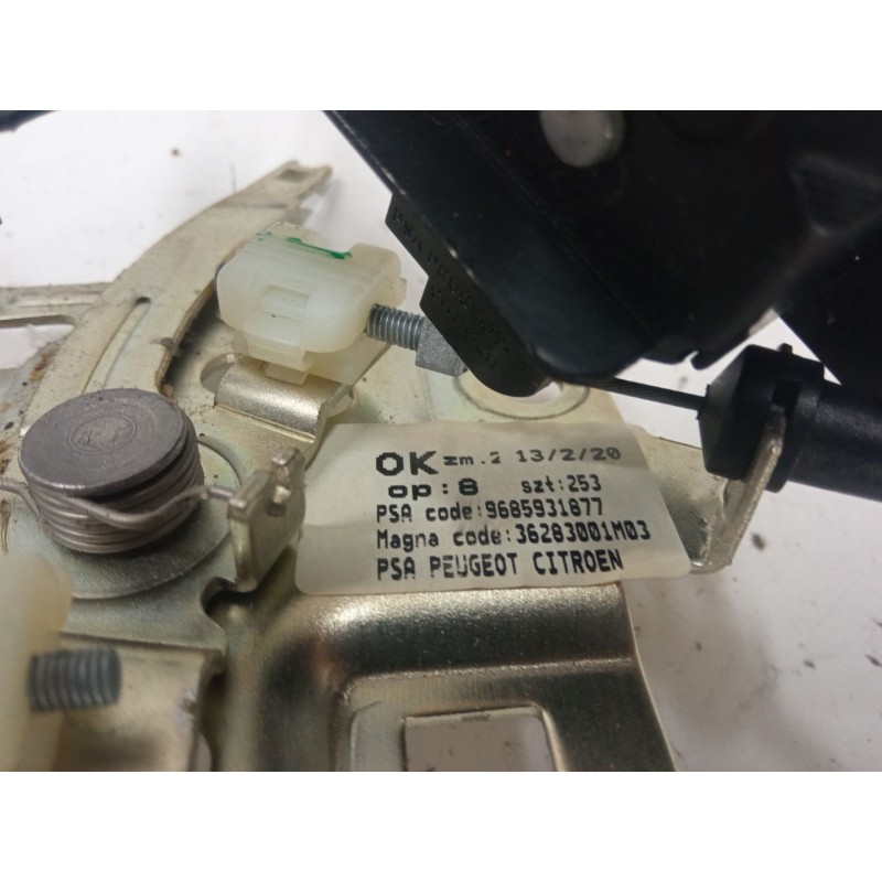 Recambio de cerradura porton inferior para peugeot 3008 i monospace (0u_) 1.6 hdi 115 / bluehdi 115 referencia OEM IAM 968593187 Recambio de cerradura porton inferior para peugeot 3008 i monospace (0u_) 1.6 hdi 115 / bluehdi 115 referencia OEM IAM 968593187