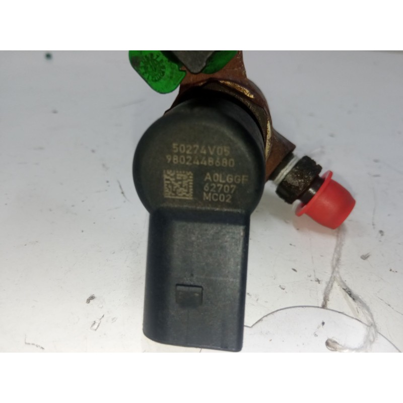 Recambio de inyector para peugeot 3008 i monospace (0u_) 1.6 hdi 115 / bluehdi 115 referencia OEM IAM 9802448680   Recambio de inyector para peugeot 3008 i monospace (0u_) 1.6 hdi 115 / bluehdi 115 referencia OEM IAM 9802448680