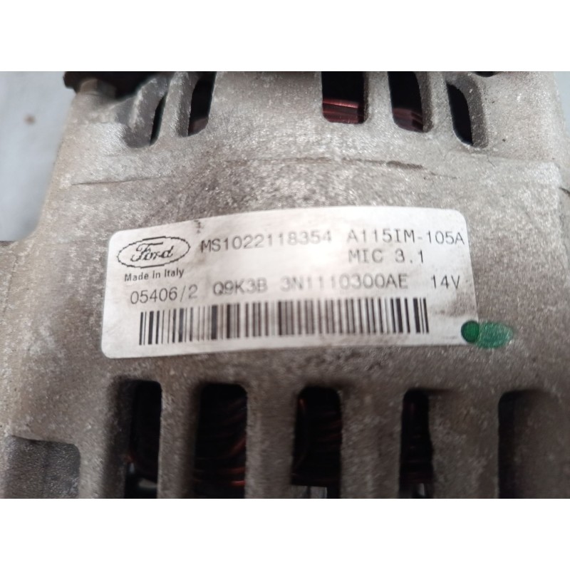 Recambio de alternador para ford focus ii (da_, hcp, dp) 1.6 ti referencia OEM IAM MS1022118354   Recambio de alternador para ford focus ii (da_, hcp, dp) 1.6 ti referencia OEM IAM MS1022118354