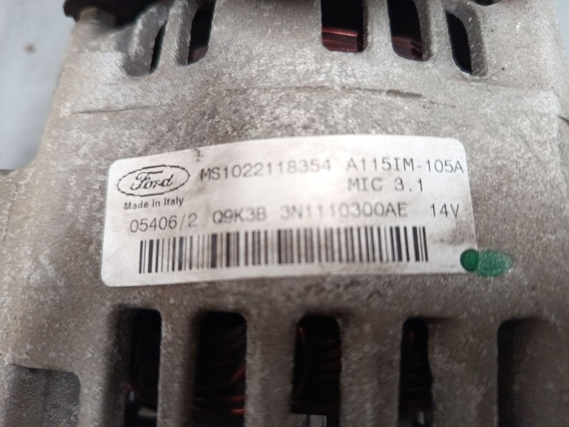 Recambio de alternador para ford focus ii (da_, hcp, dp) 1.6 ti referencia OEM IAM MS1022118354   Recambio de alternador para ford focus ii (da_, hcp, dp) 1.6 ti referencia OEM IAM MS1022118354