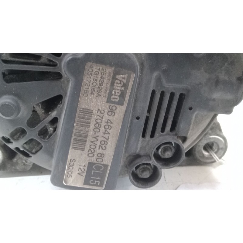 Recambio de alternador para peugeot 1007 (km_) 1.4 hdi referencia OEM IAM 9646476280   Recambio de alternador para peugeot 1007 (km_) 1.4 hdi referencia OEM IAM 9646476280