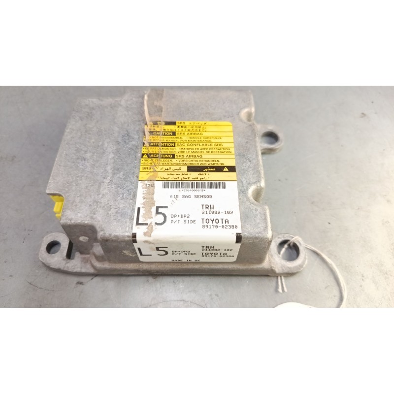 Recambio de centralita airbag para toyota corolla (_e12_) 2.0 d-4d (cde120r_, cde120l_) referencia OEM IAM 8917002380   Recambio de centralita airbag para toyota corolla (_e12_) 2.0 d-4d (cde120r_, cde120l_) referencia OEM IAM 8917002380