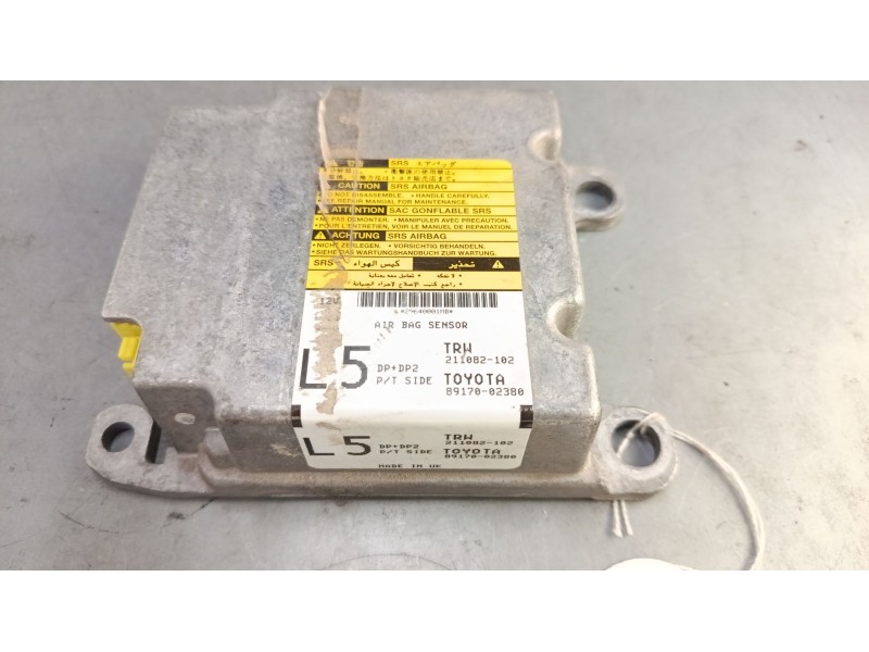 Recambio de centralita airbag para toyota corolla (_e12_) 2.0 d-4d (cde120r_, cde120l_) referencia OEM IAM 8917002380   Recambio de centralita airbag para toyota corolla (_e12_) 2.0 d-4d (cde120r_, cde120l_) referencia OEM IAM 8917002380