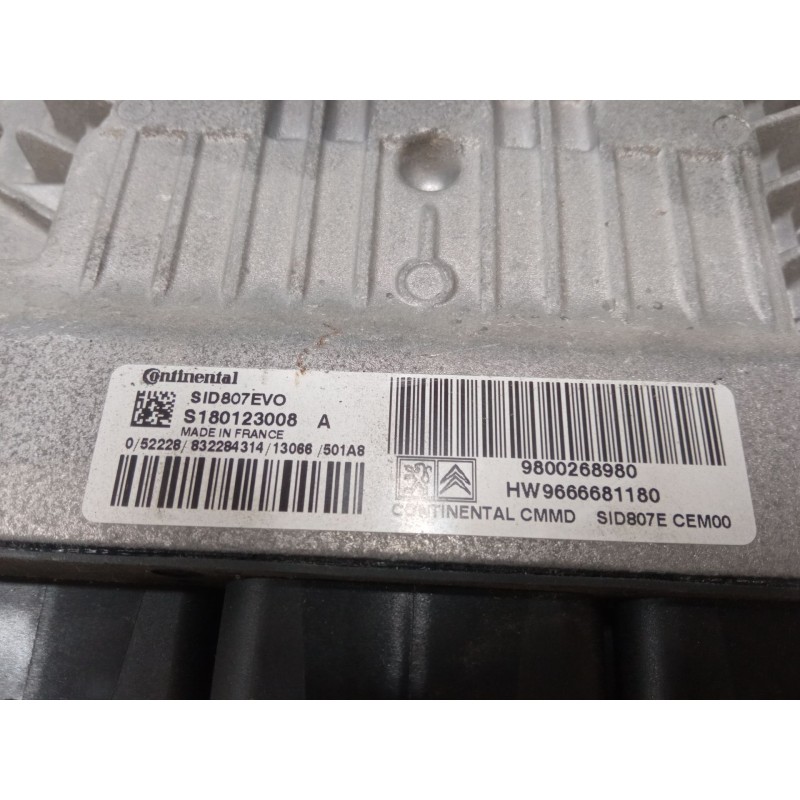 Recambio de centralita motor uce para peugeot 3008 i monospace (0u_) 1.6 hdi 115 / bluehdi 115 referencia OEM IAM 9800268980 S18