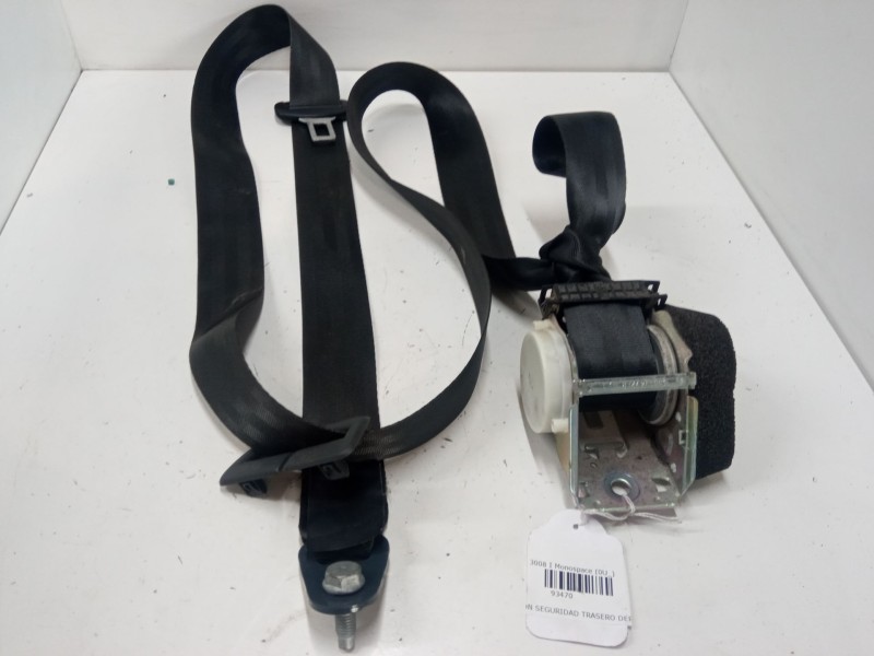 Recambio de cinturon seguridad trasero derecho para peugeot 3008 i monospace (0u_) 1.6 hdi 115 / bluehdi 115 referencia OEM IAM 